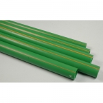 Kausējamās PPR plastmasas caurules (zaļa) HP-TREND (Čehija)