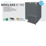 Pilna komforta granulu katli DOMUSA BioClass HC - 5. klase, automātiska siltummaiņa un degļa tīrīšana + granulu tvertne + pelnu kompresors + granulu transportieris