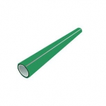 Kausējamās PPR plastmasas caurules (zaļa) ar šķiedru